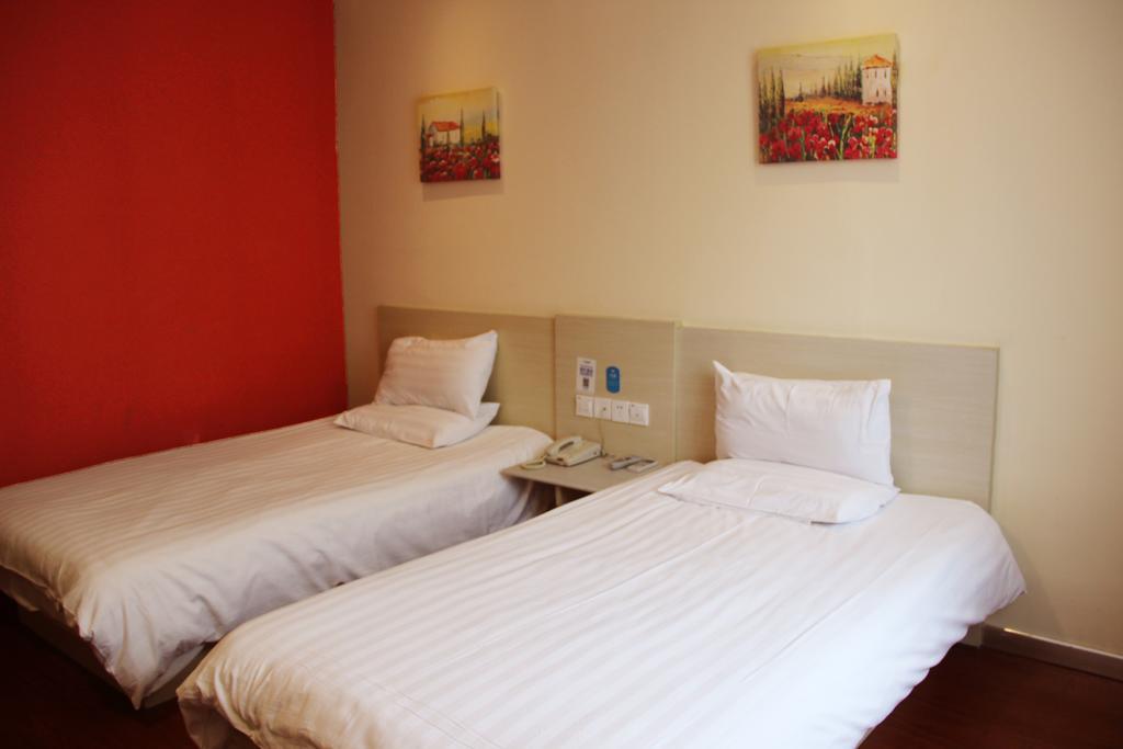 Hanting Hotel Shanghai South Railway Station Luoxiang Road Branch Værelse billede